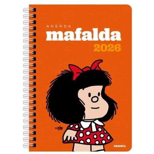 AGENDA 2026 MAFALDA DIA POR PAGINA XL - QUINO