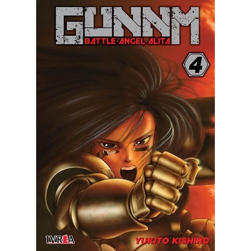 GUNNM - BATTLE ANGEL ALITA 4 - YUKITO KISHIRO