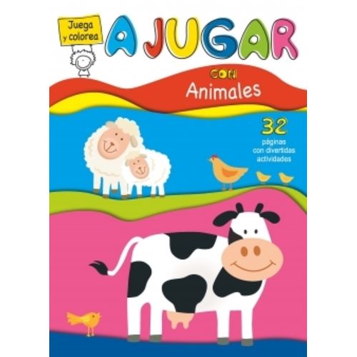ANIMALES - JUEGA Y COLOREA