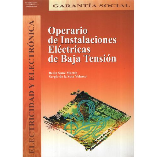 OPERARIO DE INSTALACIONES ELECTRICAS DE BAJA TENSION