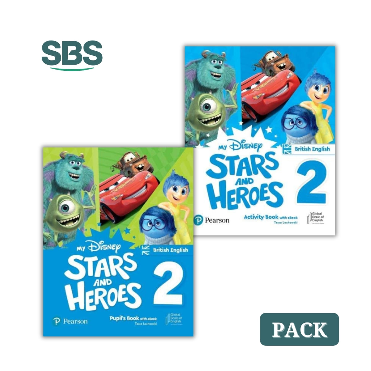 MY DISNEY STARS AND HEROES 2 (BRI)- SB + E-BK- WB- 2 LIBROS