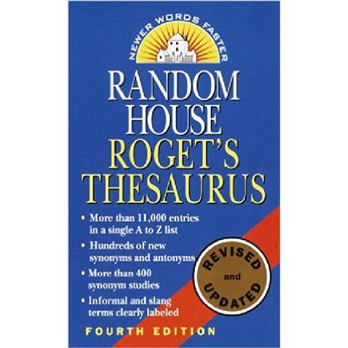 RANDOM HOUSE ROGET'S THESAURUS
