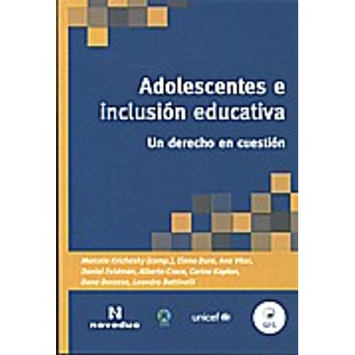 ADOLESCENTES E INCLUSION EDUCATIVA - KRICHENSKY