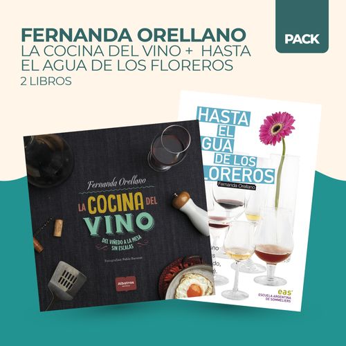 COCINA DEL VINO + HASTA EL AGUA DE LOS FLOREROS - 2 LIBROS -
