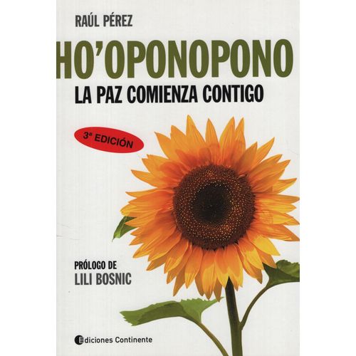 LIBRO HO'OPONOPONO- LA PAZ COMIENZA CONTIGO