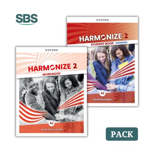 HARMONIZE 2 - SB WITH DIGITAL PACK + WB - 2 LIBROS