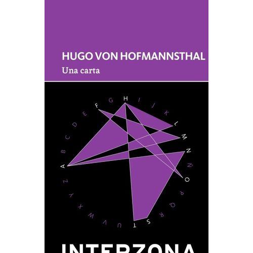 UNA CARTA - HUGO VON HOFMANNSTHAL