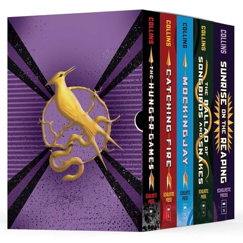 HUNGER GAMES 5BOOK HARDCOVER BOX SET - SUZANNE COLLINS