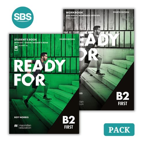 READY FOR B2 FIRST 4/ED WITH KEY - SB + WB - 2 LIBROS