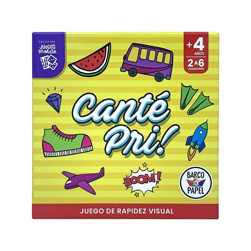 CANTE PRI ! - JUEGO DE RAPIDEZ VISUAL