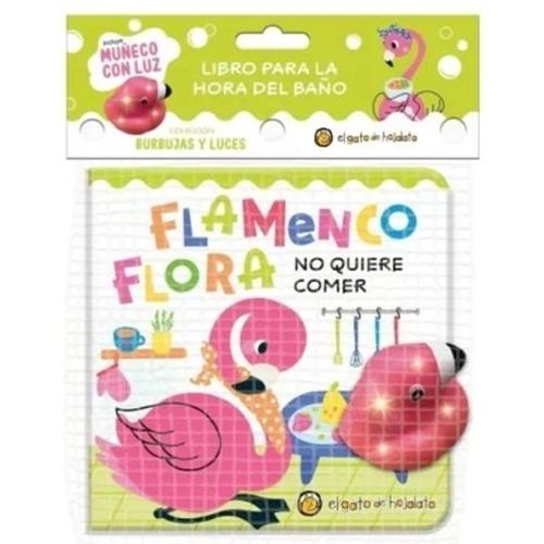 FLAMENCO FLORA NO QUIERE COMER - BURBUJAS Y LUCES