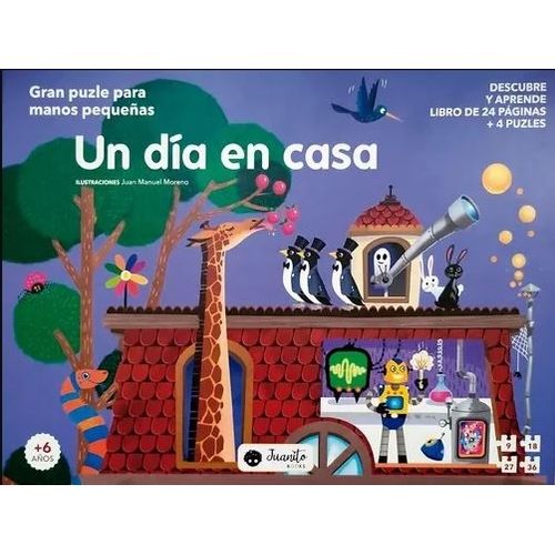 UN DIA EN CASA - GRAN PUZLE PARA MANOS PEQUEÑA