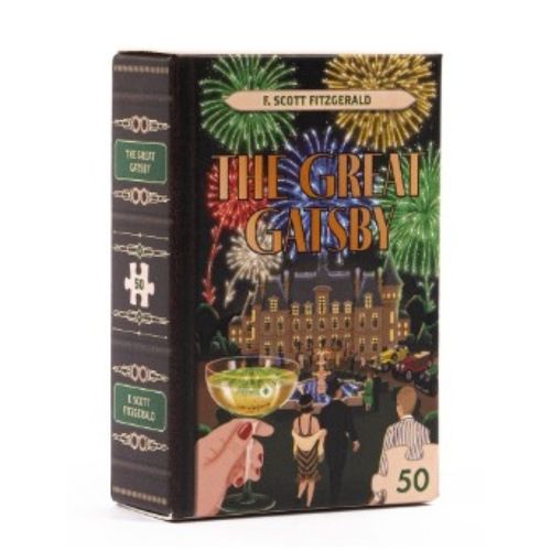 THE GREAT GATSBY - MINI JIGSAW LIBRARY - 50 PIECE