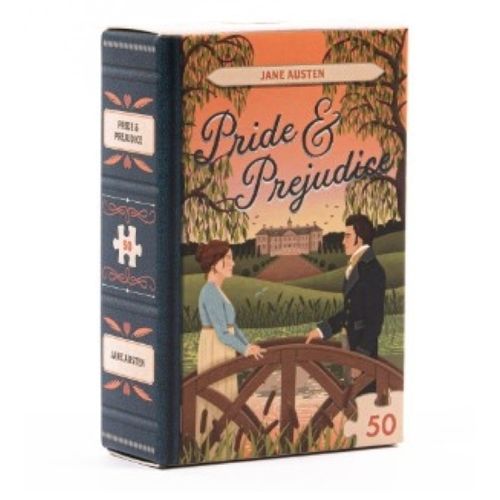 PRIDE AND PREJUDICE - MINI JIGSAW LIBRARY - 50 PIECE