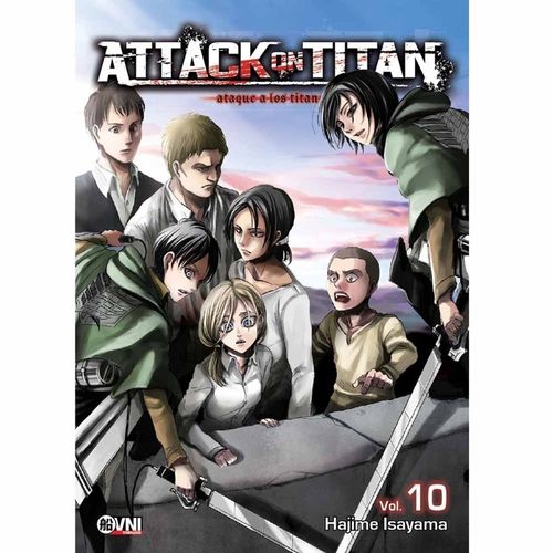 ATTACK ON TITAN - ATAQUE A LOS TITANES VOL. 10