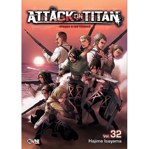 ATTACK ON TITAN 32 - HAJIME ISAYAMA