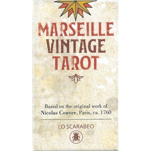 MARSEILLE VINTAGE TAROT - LIBRO + CARTAS - NICOLAS CONVER