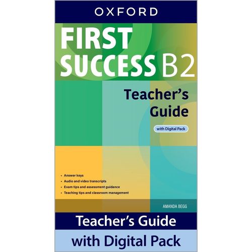 FIRST SUCCESS B2 - TEACHER'S BOOK + DIGITAL PACK