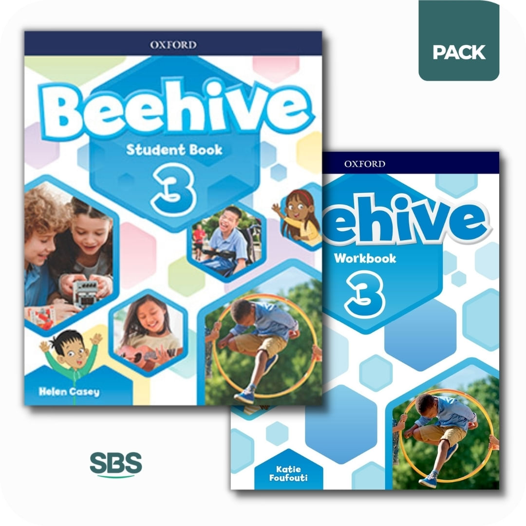 BEEHIVE 3 - STUDENT'S BOOK + WORKBOOK PACK - 2 LIBROS