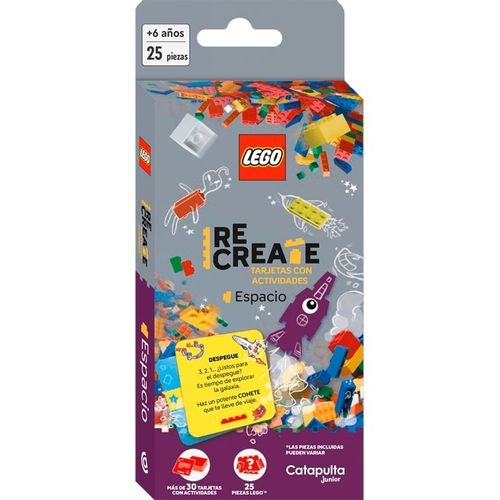 LEGO RECREATE TARJETAS CON ACTIVIDADES - ESPACIO