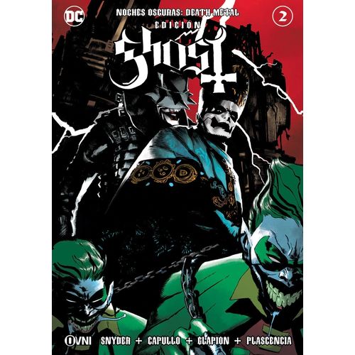 BATMAN NOCHES OSCURAS: DEATH METAL 2 - ED. GHOST - DC - ESPE