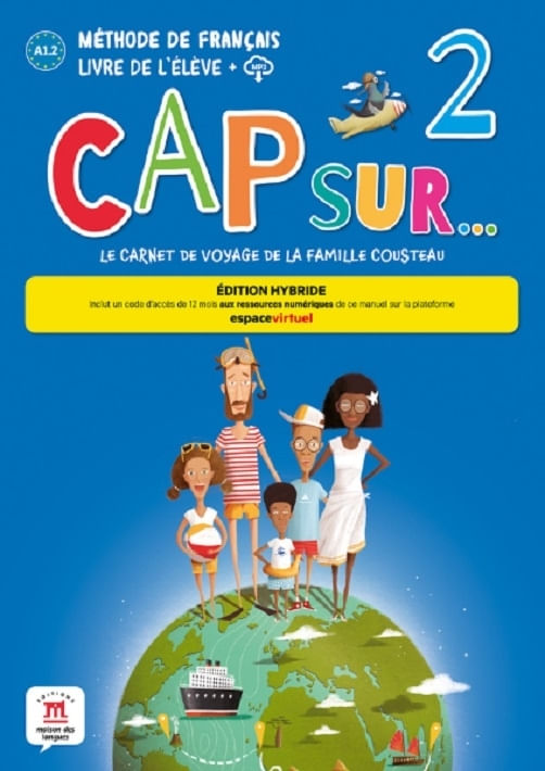 CAP SUR 2 A1.2 - LIVRE DE L'ELEVE + PLATEFORME