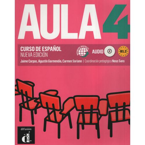 AULA 4 B1.2 (NUEVA ED.) LIBRO DEL ALUMNO + AUDIO CD