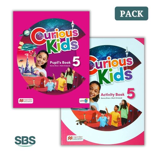 CURIOUS KIDS 5 - PUPIL'S BOOK + ACTIVITY BOOK - 2 LIBROS