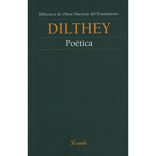 POETICA - DILTHEY - LOSADA
