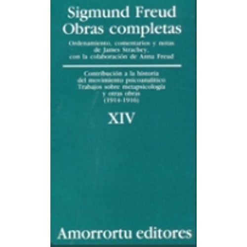 OBRAS COMPLETAS DE FREUD T.14 - CONTRIBUCION A LA HISTORIA D