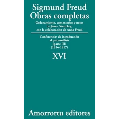 OBRAS COMPLETAS DE FREUD T.16 - CONFERENCIAS DE INTRODUCCION