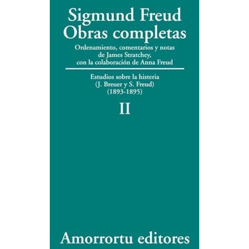 OBRAS COMPLETAS DE FREUD T.2 - ESTUDIOS SOBRE LA HISTERIA (1