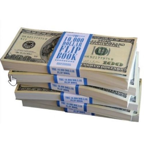 10.000 DOLLAR - FLIP BOOK