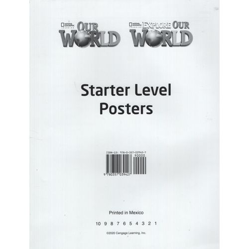 AMERICAN OUR WORLD STARTER (2ND.ED.) POSTER SET AMERICAN OUR WORLD STARTER (2ND.ED.) POSTER SET