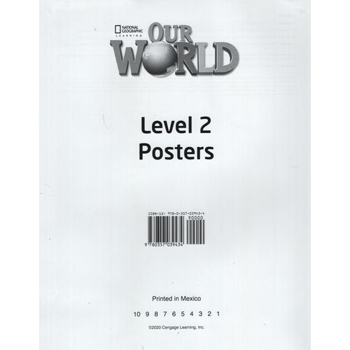 AMERICAN OUR WORLD 2 (2ND.ED.) POSTER SET