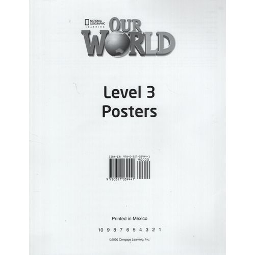 AMERICAN OUR WORLD 3 (2ND.ED.) POSTER SET