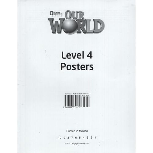 AMERICAN OUR WORLD 4 (2ND.ED.) POSTER SET AMERICAN OUR WORLD 4 (2ND.ED.) POSTER SET