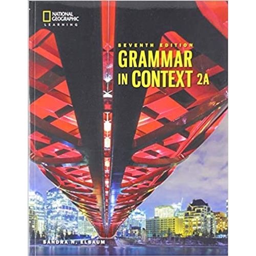 GRAMMAR IN CONTEXT 7/ED.- SB SPLIT 2A WITH STICKER CODE ONLI GRAMMAR IN CONTEXT 7/ED.- SB SPLIT 2A WITH STICKER CODE ONLI