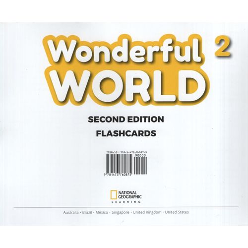 WONDERFUL WORLD 2 (2ND.EDITION) FLASHCARDS