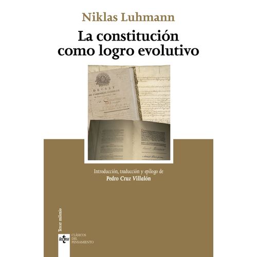 LA CONSTITUCION COMO LOGRO EVOLUTIVO - NIKLAS LUHMANN