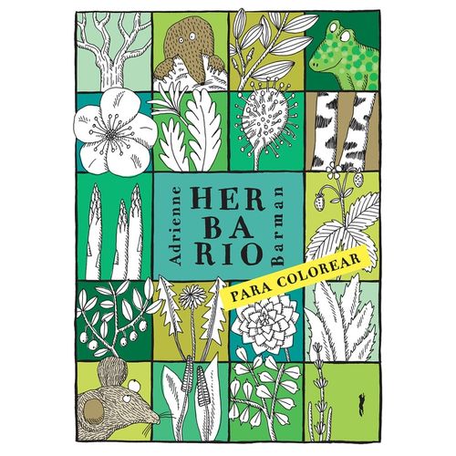 HERBARIO PARA COLOREAR - ADRIENNE BARMAN