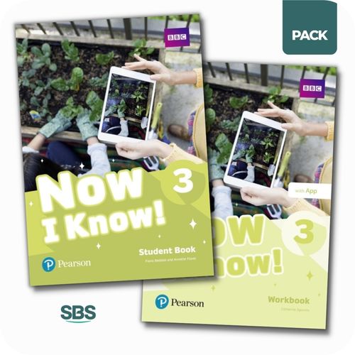 NOW I KNOW 3 - STUDENT'S BOOK + WORKBOOK PACK - 2 LIBROS