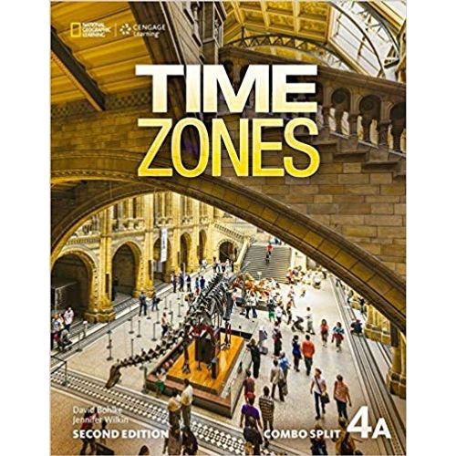 TIME ZONES 4 (COMBO SPLIT A) (2ND.ED.) STUDENT'S BOOK  + WOR