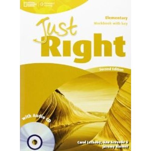 JUST RIGHT ELEMENTARY (2ND.EDITION) BRITISH EDITION - WORKBO