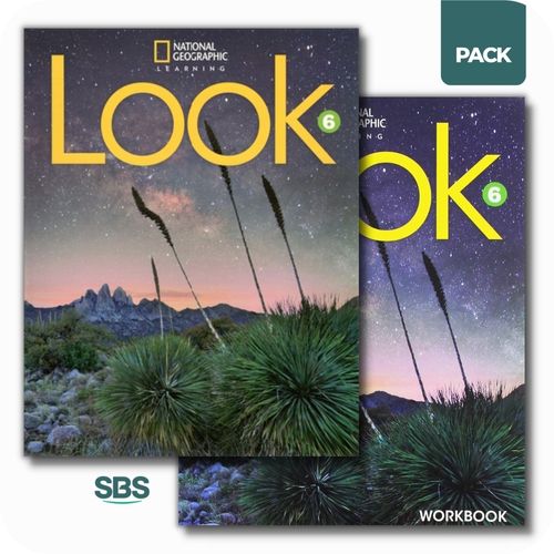LOOK 6 - STUDENT'S BOOK + WORKBOOK PACK - 2 LIBROS
