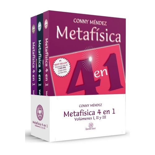 PACK METAFISICA 4 EN 1 - VOL. 1 - 2 - 3 - CONNY MENDEZ