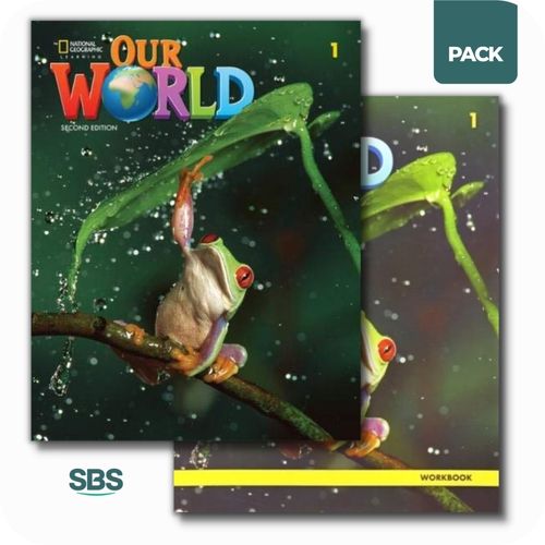 OUR WORLD 1 2/ED. - STUDENT'S BOOK + WORKBOOK - 2 LIBROS