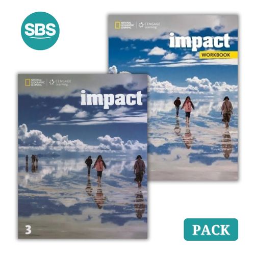 AMERICAN IMPACT 3 - STUDENT'S BOOK + WORKBOOK - 2 LIBROS