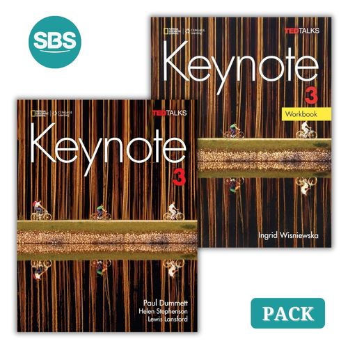 AMERICAN KEYNOTE 3 - STUDENT'S BOOK + WORKBOOK - 2 LIBROS