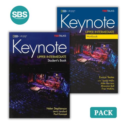 KEYNOTE UPPER-INTERMEDIATE - STUDENT'S BOOK + WORKBOOK - 2 L